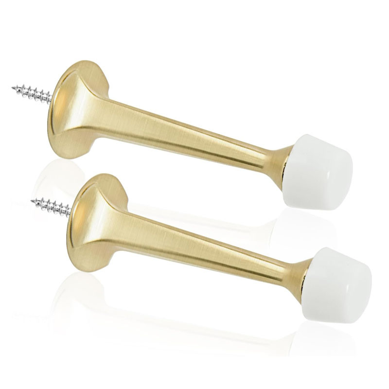 门挡门阻橡胶防撞锌合金打孔式房门防盗门木门防撞器美式简约实心